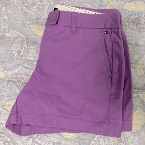 Purple Tommy Hilfiger shorts
